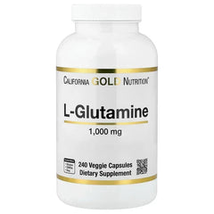 California Gold Nutrition, L-Glutamine, 1,000 mg, 240 Veggie Capsules