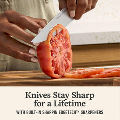 Calphalon Premier 7-Piece Knife Set with SharpIN EdgeTech - USA MEGA SHOP