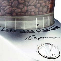 Capresso Metal Die-Cast Housing Conical Burr Coffee Grinder