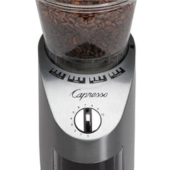 Capresso Metal Die-Cast Housing Conical Burr Coffee Grinder - USA MEGA SHOP
