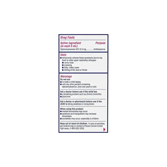 Children’s Benadryl Dye-Free Allergy Relief Liquid, Bubble Gum Flavor, 8 fl oz Bottles, 2 Pack