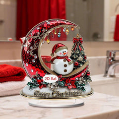 Christmas Fireplace Decorations, Winter Table Decorations Table Christmas Decor, Christmas Decor Indoor Xmas Table Decorations(1PCS) - USA MEGA SHOP