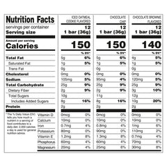 Clif Kid ZBar Organic Granola Bar, Variety Pack, 1.27 oz, 36-count