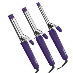 Conair Supreme Curling Iron 3-Pack, Includes 1/2", 3/4", and 1" Curling Irons