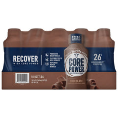 Core Power Protein Shake, Chocolate, 14 fl oz, 10-pack - USA MEGA SHOP