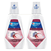 Crest 3D White Glamorous White Alcohol-Free Whitening Mouthwash, Arctic Mint, 32 fl. oz., 2 pk. - USA MEGA SHOP