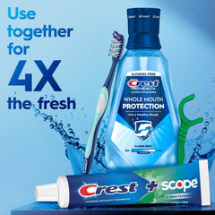 Crest Complete + Scope Outlast Ultra Toothpaste, 6.3 oz., 5 pk. (PACK OF 3 )