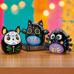 Day of the Dead LED Nightlights, Set of 3 - USA MEGA SHOP
