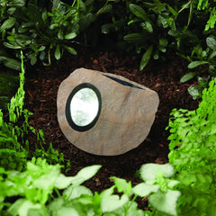 Deck Impressions Solar 15 Lumen Mini Rock Lights, 6-Pack