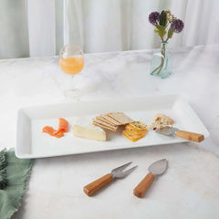 Denmark Stoneware Narrow Rectangular Platter