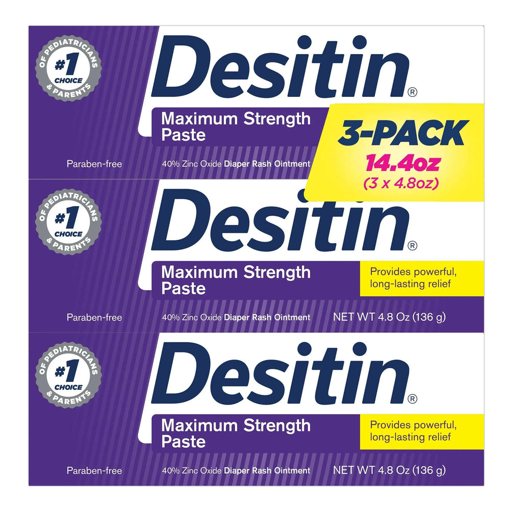 Desitin Maximum Strength Baby Diaper Rash Cream with 40% Zinc Oxide, 14.4 Ounces - USA MEGA SHOP