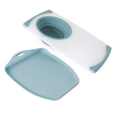 Dexas 2-Pack Over the Sink Strainer and Chop & Scoop Cutting Board, Choose Color - USA MEGA SHOP