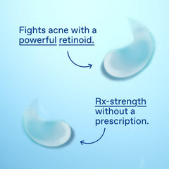 Differin Prescription-Strength Retinoid Acne Treatment Gel for Face with 0.1% Adapalene, Clears & Prevents Acne, Fragrance-Free, 15g Tube (PACK OF 2 )