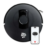 Dirt Devil Robot Vacuum for Carpet and Tile Floors with LIDAR Navigation, Wi-Fi-enabled App, 110 Minute Run-Time for Daily Cleaning, Model #EV3420 - USA MEGA SHOP