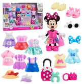 Disney Junior Minnie Mouse Fabulous Fashion Collection Articulated Doll and Accessories, 22-pieces Baby and Toddler Toys - USA MEGA SHOP