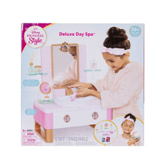 Disney Princess Style Collection Deluxe Day Spa with 20 Accessories Child Age 3 Years - USA MEGA SHOP
