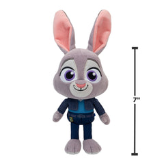 Disney’s Zootopia 2 8 inch Plush Judy Hopps - Stuffed Animal Movie Toys for Kids and Collectors