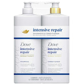Dove Intensive Repair Damage Therapy Shampoo & Conditioner Set, 33.8 fl oz - USA MEGA SHOP