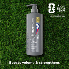 Dove Men+Care Hair Care To Boost Volume & Strengthen Hair Striker Swag With A Chance To Win FIFA WORLD CUP 2026 ™ Tickets, 18 fl oz (PACK OF 3 )