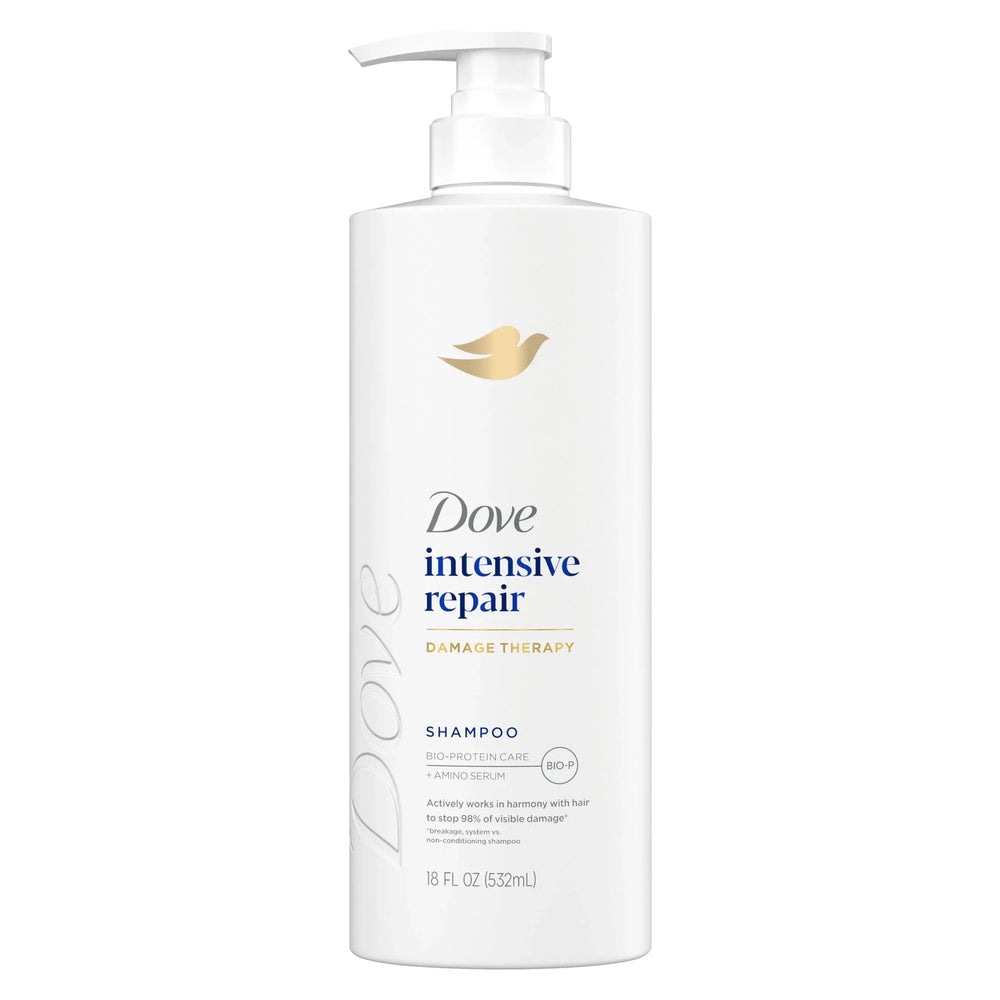 Dove Shampoo Intensive Repair with Bio-Protein Care Technology & Amino Serum, 18 oz - USA MEGA SHOP