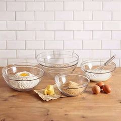 Duralex Le Gigogne Stackable Bowls, Set of 4