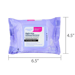 Equate Night-time Makeup Remover Cleansing Towelettes, 40 Count