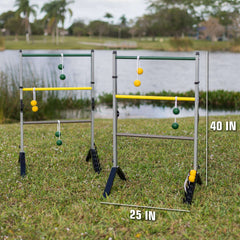 EastPoint Sports Premium Steel Ladderball Set with Built-in Scoring System