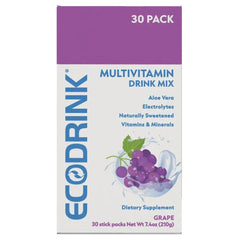 EcoDrink Complete Multivitamin Drink Mix, 30 Packets - USA MEGA SHOP