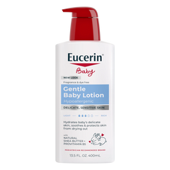 Eucerin Baby Lotion Fragrance Free Gentle Moisturizer 13.5 fl oz - USA MEGA SHOP