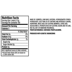 Extra Sugar Free Chewing Gum, Sweet Watermelon, Slim Pack, 15 Sticks, 10-Count