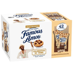 Famous Amos Cookies, Chocolate Chip, 2 oz, 42-count - USA MEGA SHOP