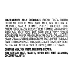 Fannie May Pretzelicious Milk Chocolate Snack Mix, With Pecans, Caramel, 14 oz.