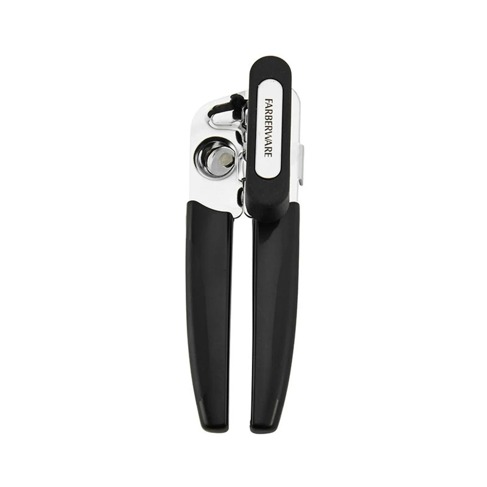Farberware Pro Stainless Steel Portable Can Opener with Black Handle - USA MEGA SHOP