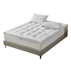 Farm to Home White Organic Cotton 2” Mattress Topper