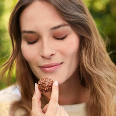 Ferrero Rocher, Milk Chocolate Hazelnut Candy, 1.3 oz, 3-count, 12-pack - USA MEGA SHOP