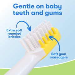 First Firefly Training Light Up Toothbrush, Baby Shark Design, Soft Bristles, 1 Count