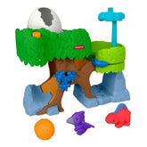 Fisher-Price Little People Dinosaur Hatch & Slide Playset Toddler Toy with 2 Figures - USA MEGA SHOP