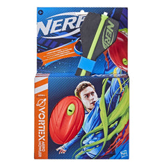 Nerf Vortex Aero Howler Foam Football - Red - Kids Whistle Soft Vortex Ball - Pool or Beach Games