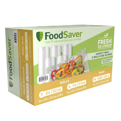 FoodSaver Vacuum Sealer Rolls and Bags Variety Pack - USA MEGA SHOP