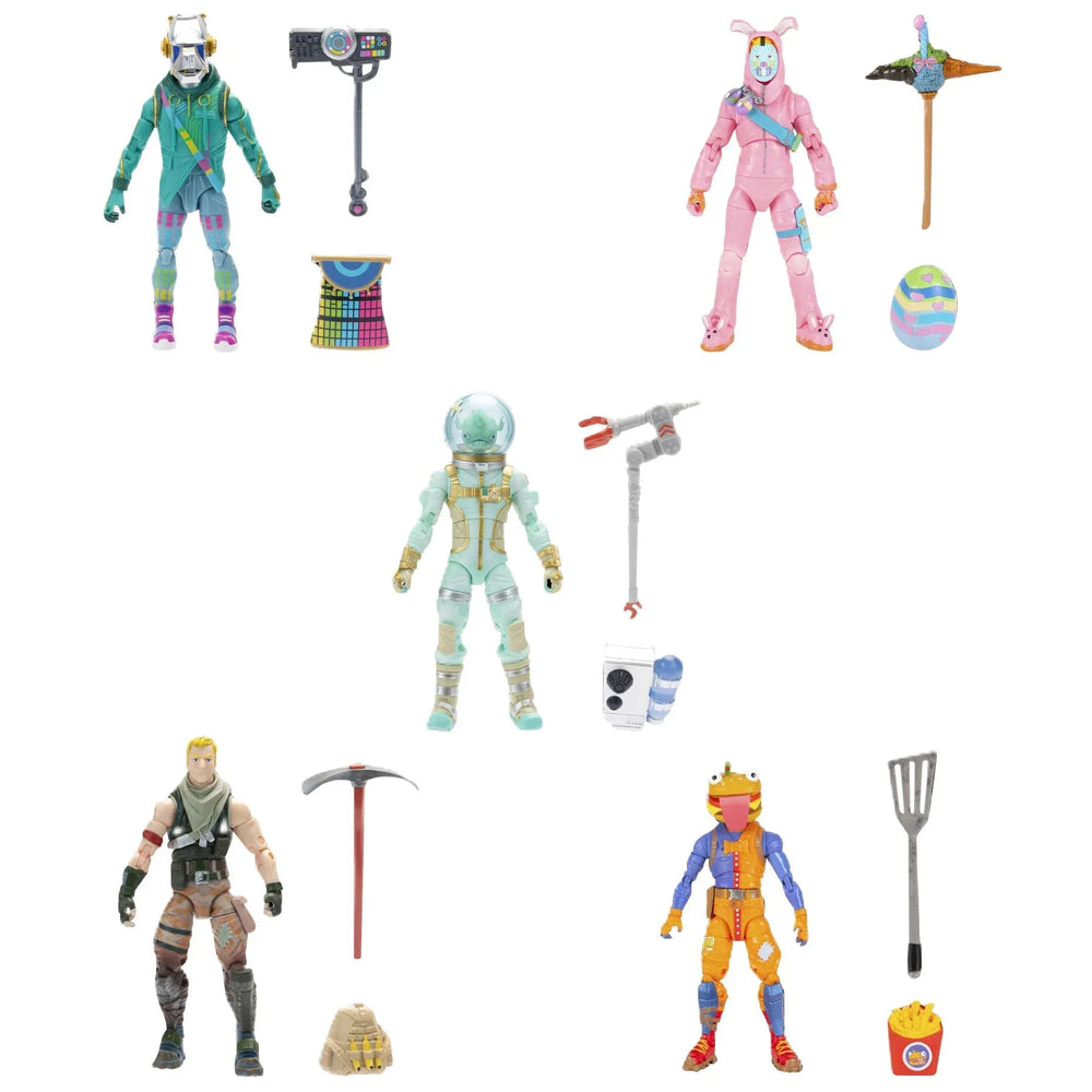 Fortnite Legendary Series 6", 5 Figure Pack with 6 Virtual Item Codes - USA MEGA SHOP