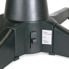 Fraser Hill Farm Green Plastic 360 Degree Rotating Artificial Christmas Tree Stands, for Trees up to 7.5' Tall and up to 26" in Diameter