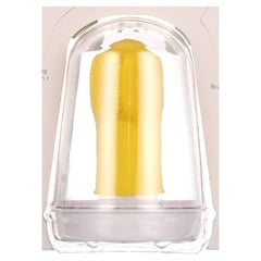 Frida Baby SmileFrida Finger Toothbrush for Baby to Infant Dental Care, Yellow