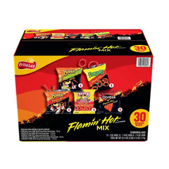 Frito-Lay Flamin' Hot Snacks, Variety Pack, 30 pk. - USA MEGA SHOP