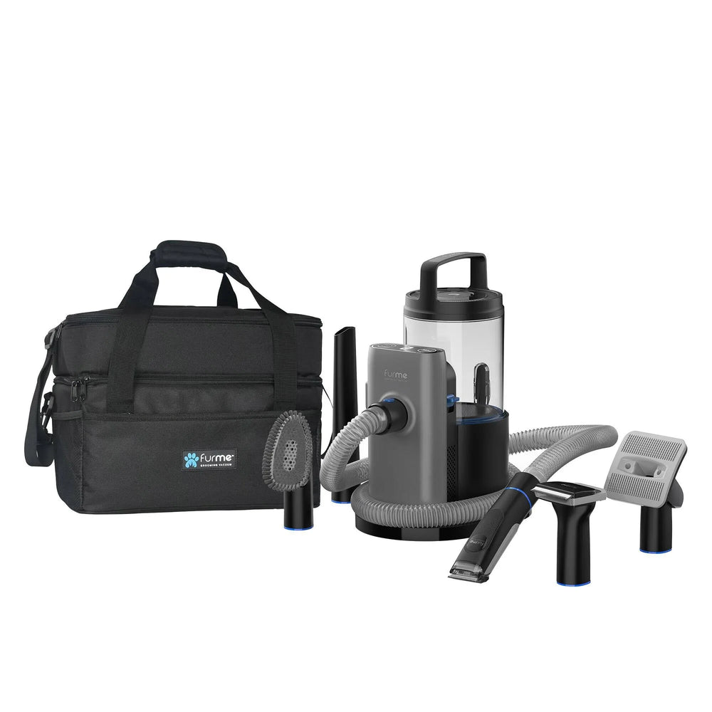 FurMe Professional Plus Pet Grooming Vacuum Kit with Carrying Case - USA MEGA SHOP