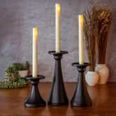 Fusion Tapers, Pillars, Holders and Remote, 9-piece Set - USA MEGA SHOP