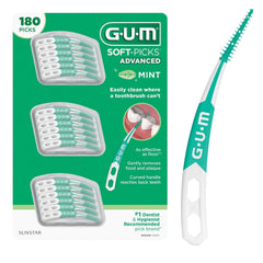 GUM Soft-Picks Advanced Mint, 180-count - USA MEGA SHOP