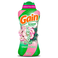 Gain Tango Twist Laundry Scent Booster Beads, Cherry and Rose Scent, 26.3 oz. - USA MEGA SHOP