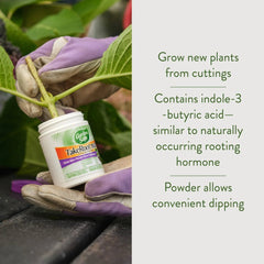 Garden Safe Take Root Rooting Hormone Powder, Grow New Plants from Cuttings, 2 Ounces