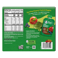 Gerber Organic 2nd Foods Pouch Variety Pack, 3.5 oz., 18 ct. - USA MEGA SHOP