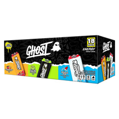 Ghost Energy Drink, Variety Pack, 16 fl oz, 18-count - USA MEGA SHOP